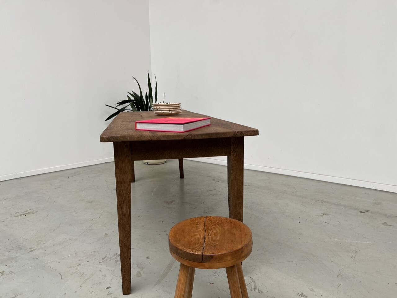 Oak farm table 220cm