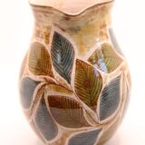 Sixties pitcher with foliage by Jean-Claude Malarmey in Vallauris