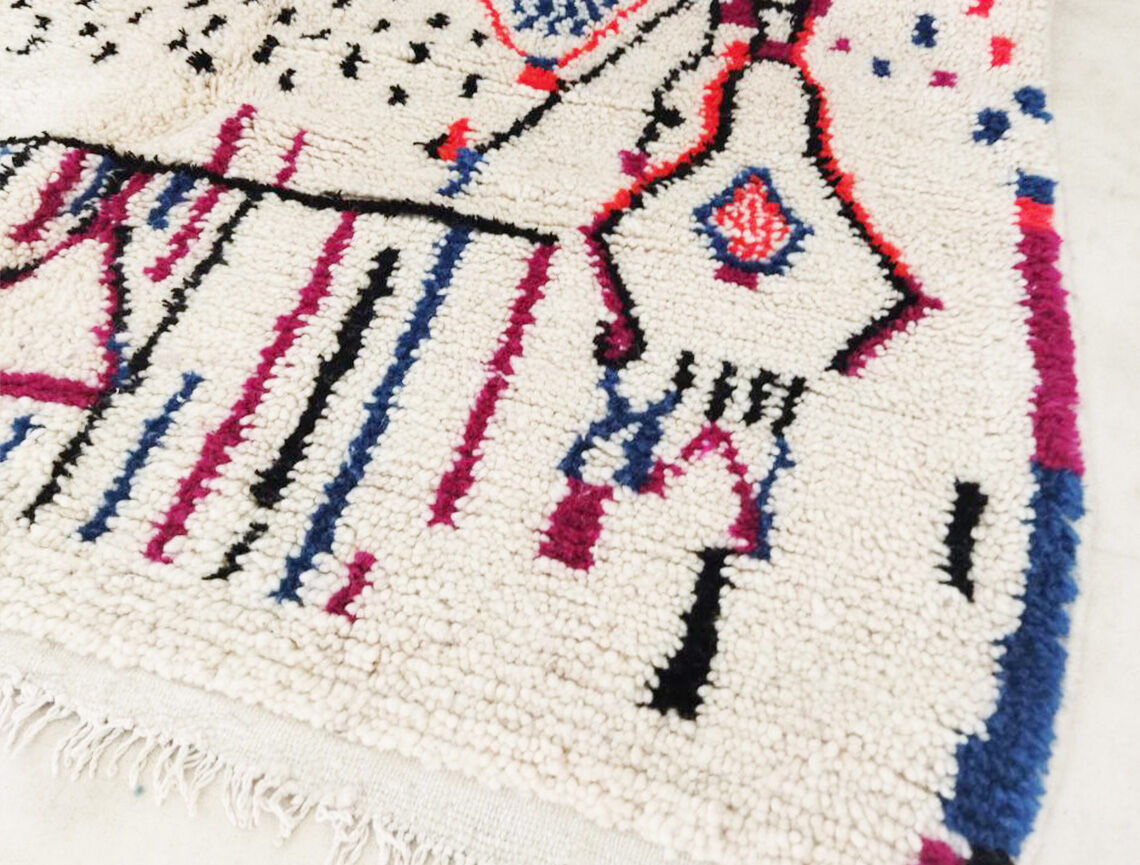 Moroccan berber carpet 233x150cm