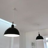 Duo of workshop lamps