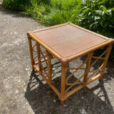 Rattan table