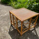 Rattan table