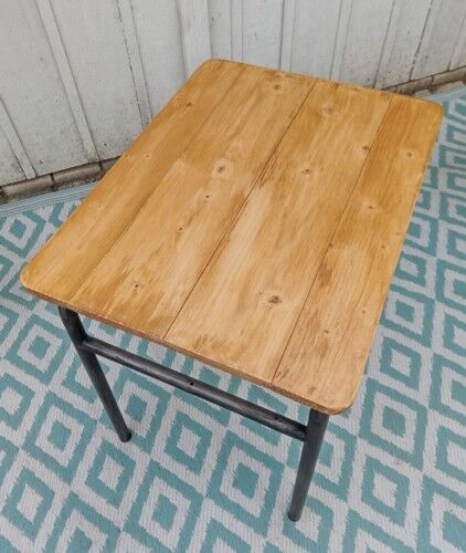 School desk and chair