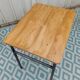 School desk and chair