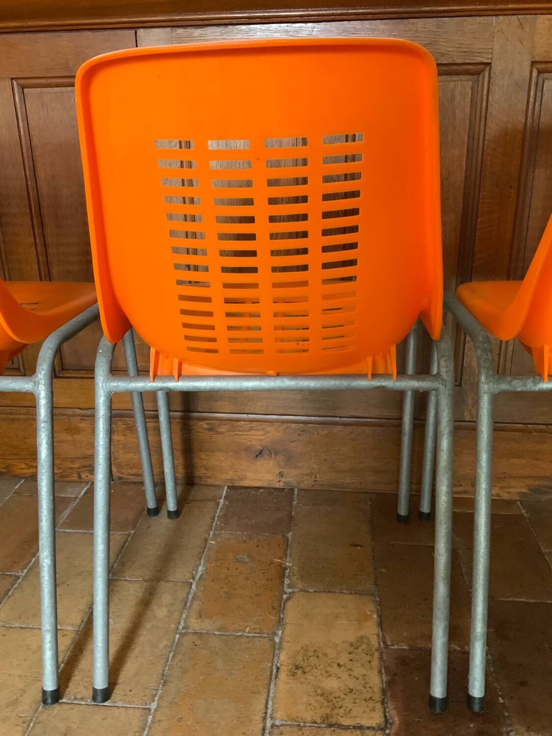 Plastic chairs