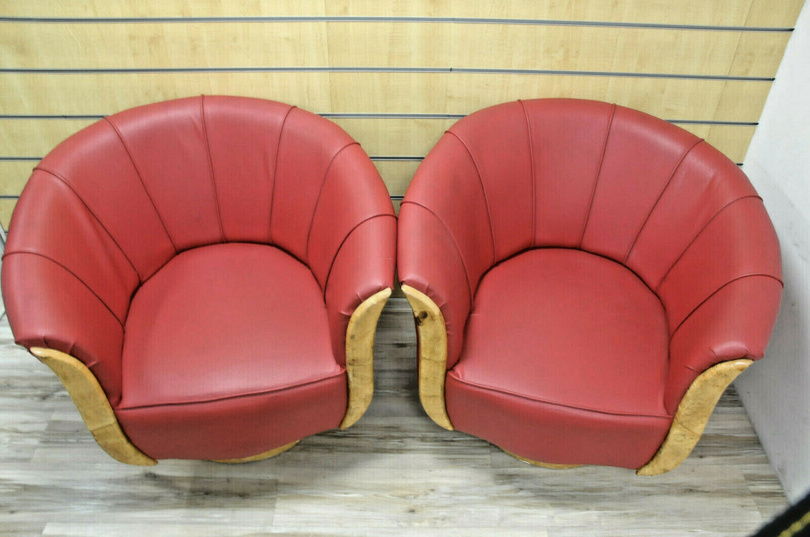 Art Deco armchairs
