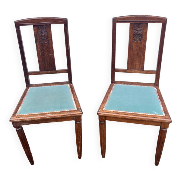 Paire de chaises art déco — Beyit