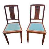 Pair of Art Deco chairs
