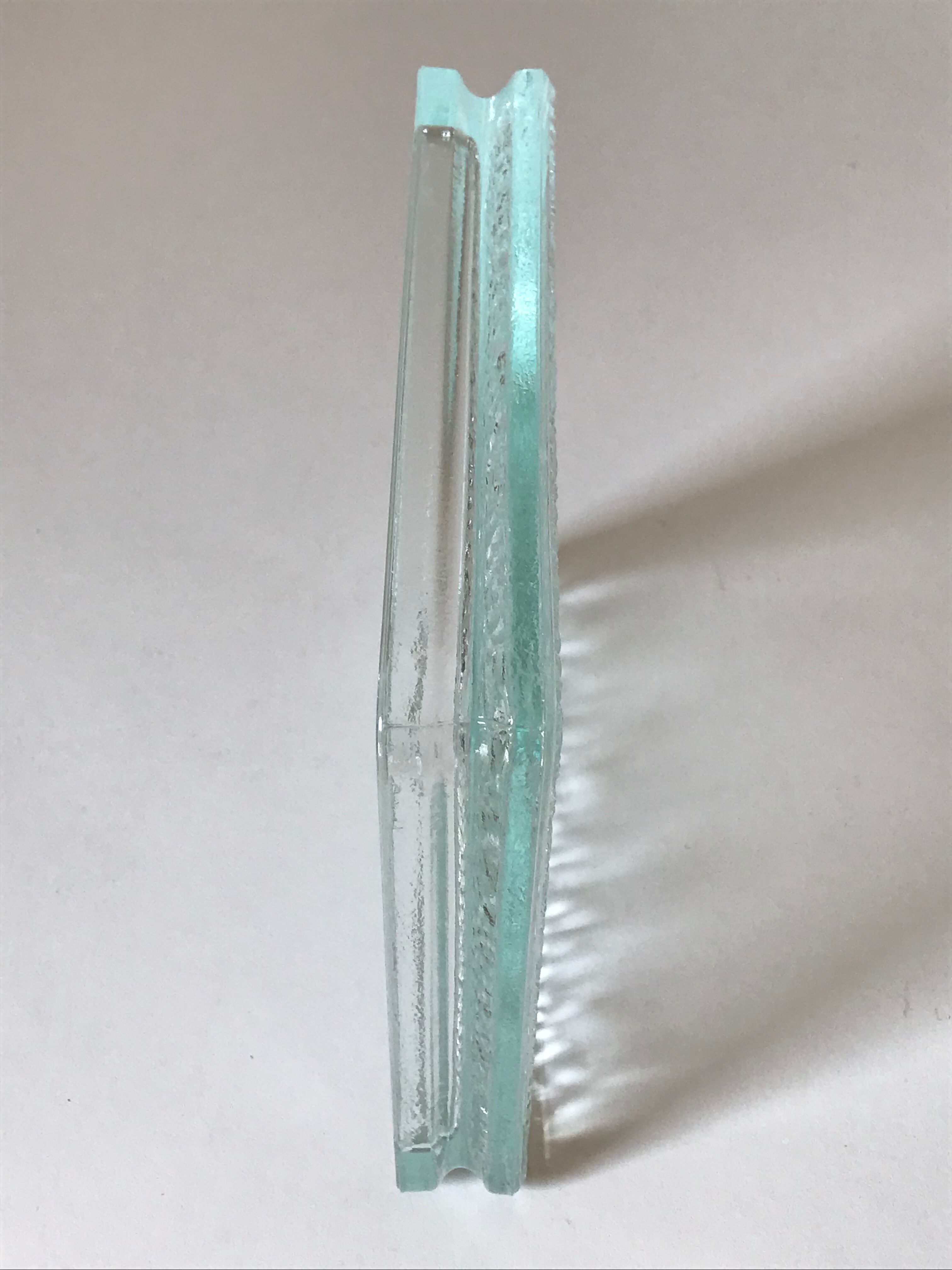 Ashtray glass ball vintage design annees 60