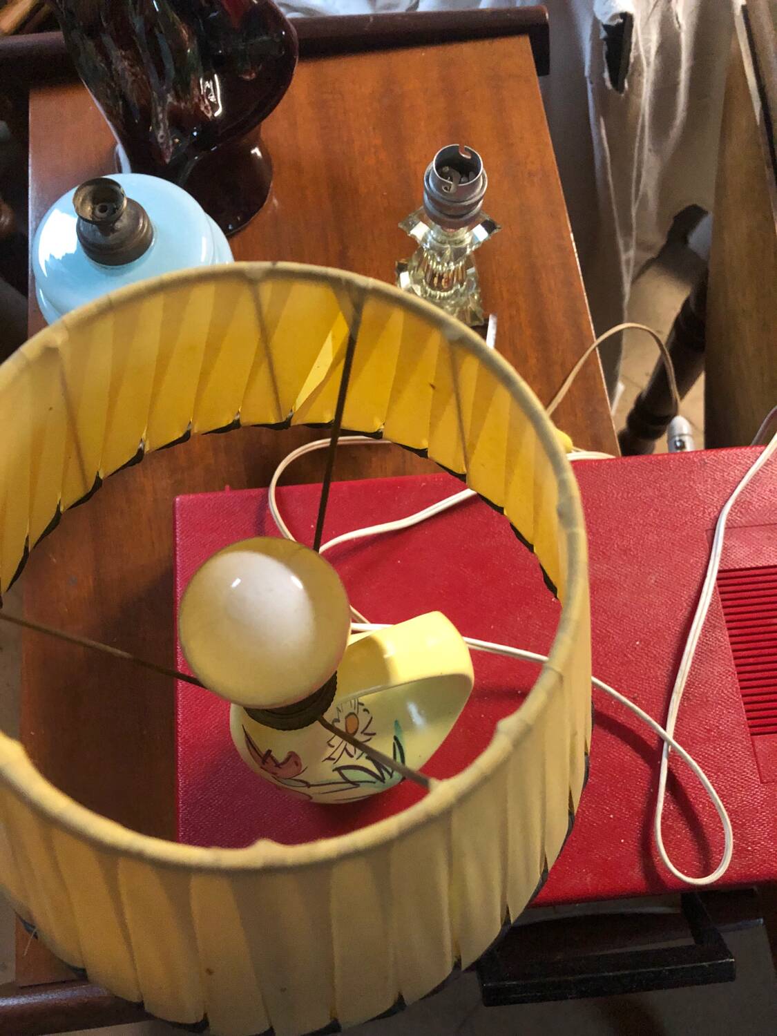 Vintage ceramic lamp