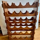 Wooden bottle holder 24 compartments