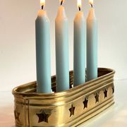 Vintage Brass Candlestick for 4 Candles