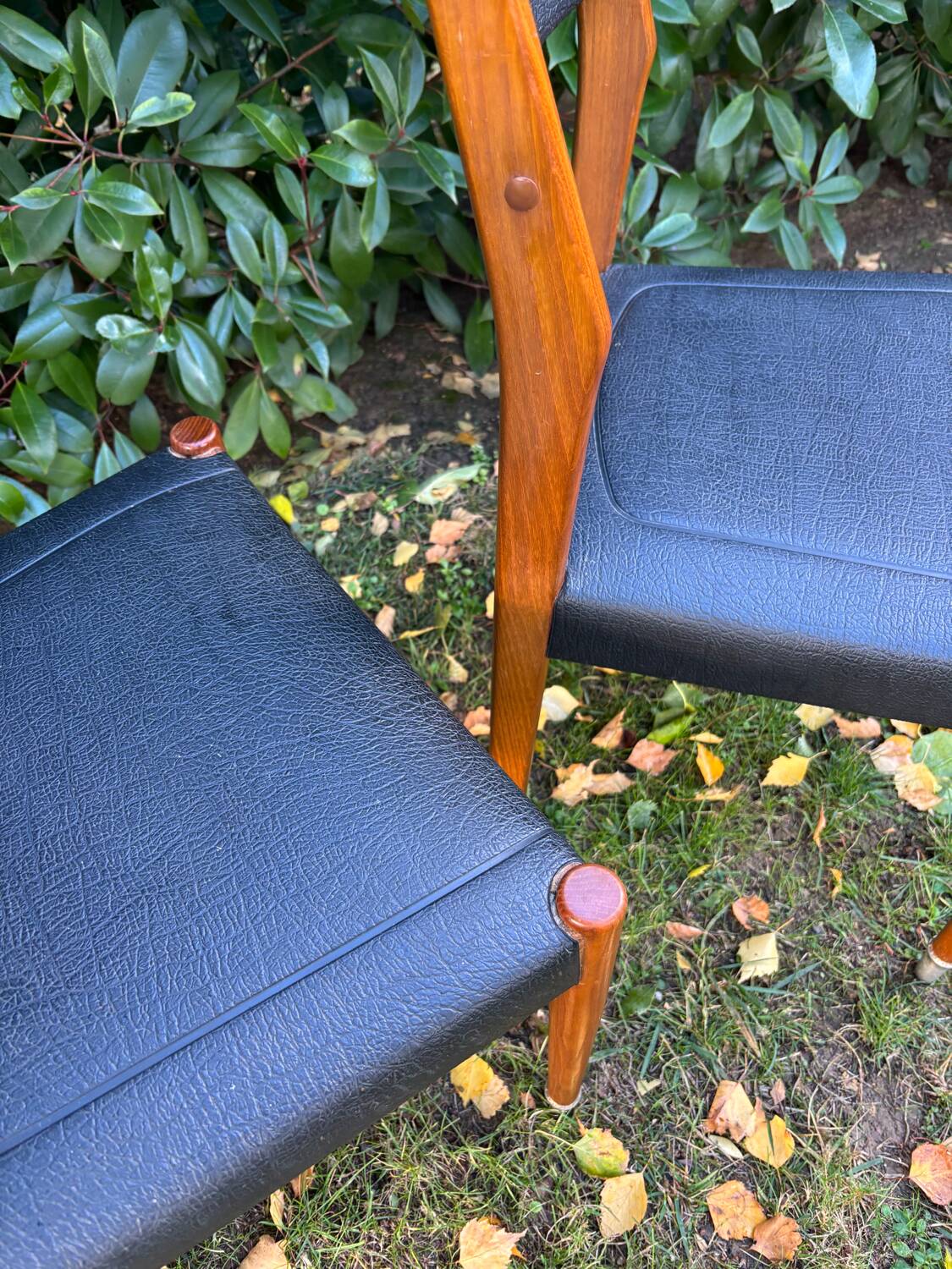 Vintage teak chairs