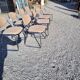 Set of 8 vintage office chairs