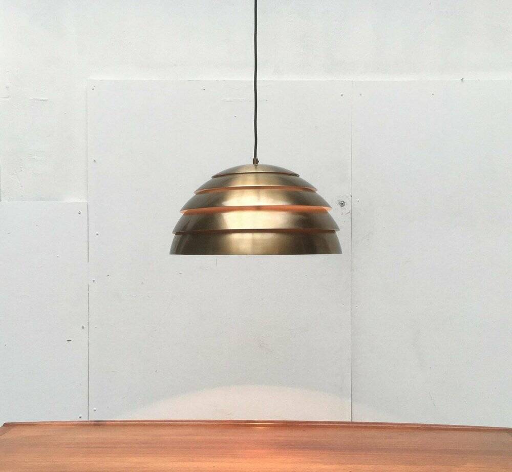 Mid-century dome pendant lamp by Hans-Agne Jakobsson for Hans-Agne Jakobsson Ab Markaryd, 1960s.