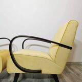 Fauteuils de Jindrich Halabala, années 1940, Set de 2