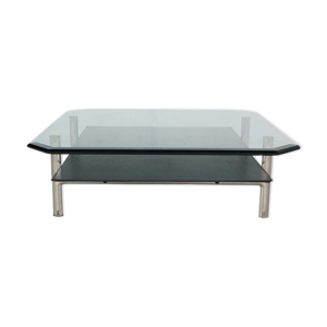 Table basse en verre
