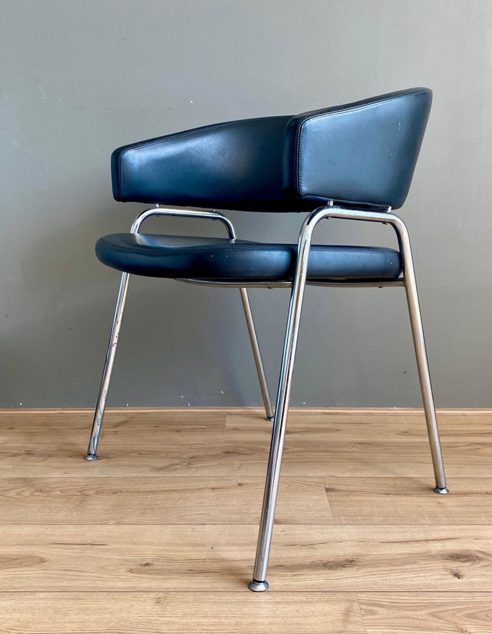 Black AP Originals Armchair, by Hein Salomonson and Theo Tempelman, 1960