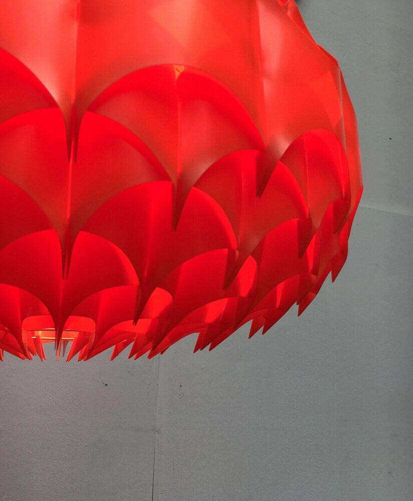 Suspension Rhythmik mid-century by Milanda Havlova for Vest Leuchten, Austria, 1960s.