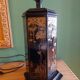 Lampe pagode , abat jour soie