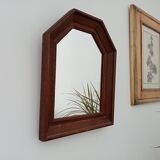 Vintage wooden mirror 35x29,5cm
