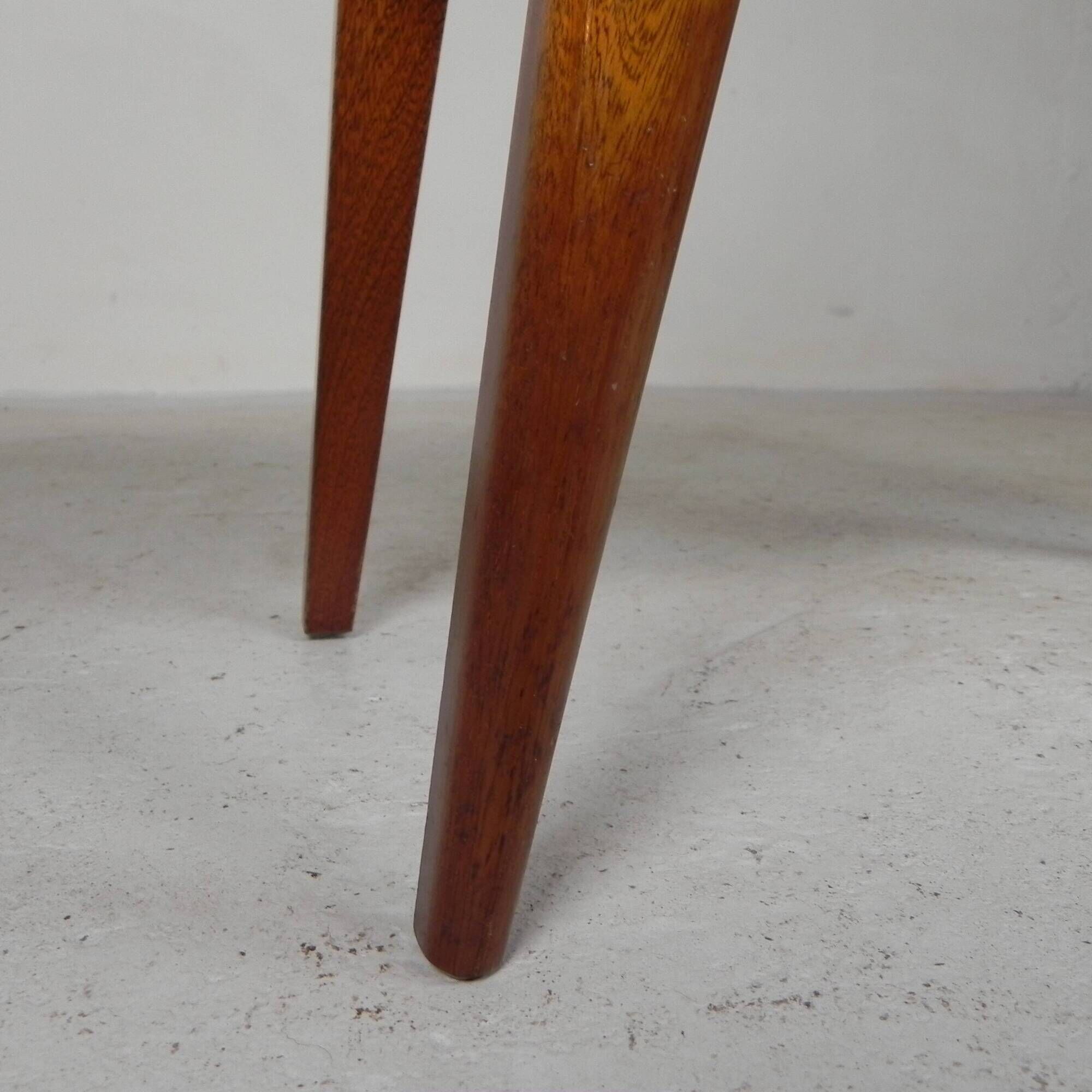 Table de chevet vintage en teck, années 1960
