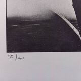 Silver photograph, screen print by Christian Louis (1948-2011), numbered and signed