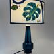 Crystal lamp • Kosta Boda • Sweden • 1960s and custom lampshade