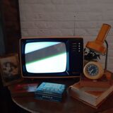 Yellow minivox vintage tv