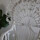 Peacok rattan armchair
