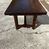 Robert Georges dining room table in pine and oak 1960
