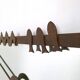 Contemporary Wall Mirror with Iron Frame, Italy