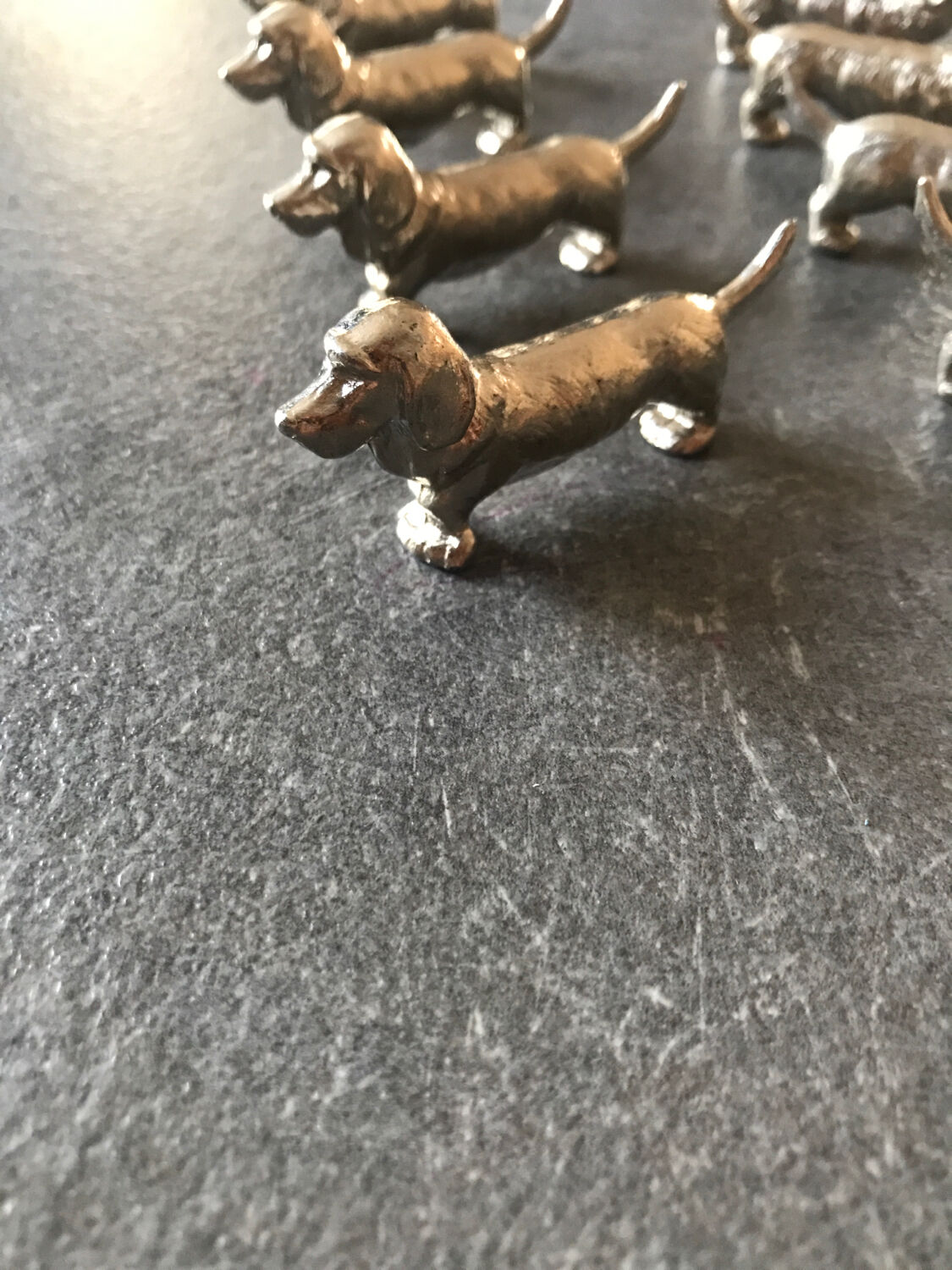 Dachshund knife holders