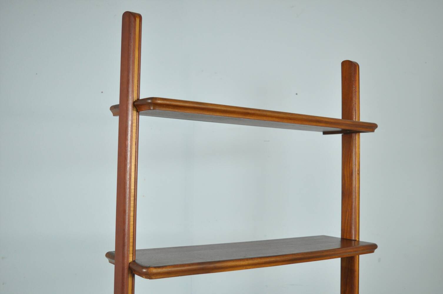 Vintage mid-century wooden wall cabinet from the netherlands, 1960s