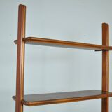 Vintage mid-century wooden wall cabinet from the netherlands, 1960s