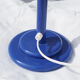 Blue table lamp Aluminor 1960-70