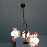 Opaline chandelier