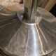 Champagne chrome metal bucket holder