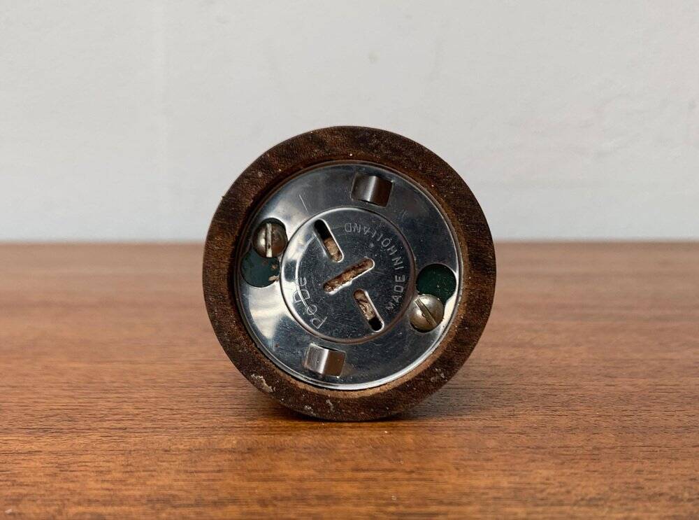 Mid-century teak pepper mill by Pede, 1960s.