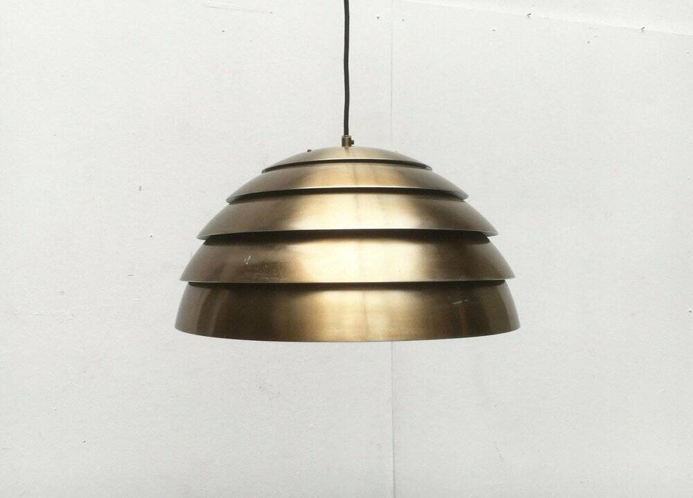 Mid-century dome pendant lamp by Hans-Agne Jakobsson for Hans-Agne Jakobsson Ab Markaryd, 1960s.