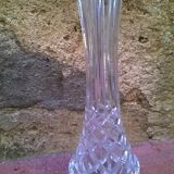 Bohemian crystal vase