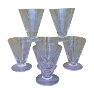 Verres en cristal