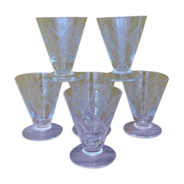 Crystal glasses