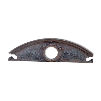 Wooden fronton