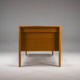 Mid-Century Teak Freestanding Desk from GV Møbler, 1960s