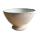 Old earthenware bowl on a pedestal, Badonviller, France.
