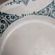 Set of 7 flat plates in ironstone Moulin des Loups FTI 22