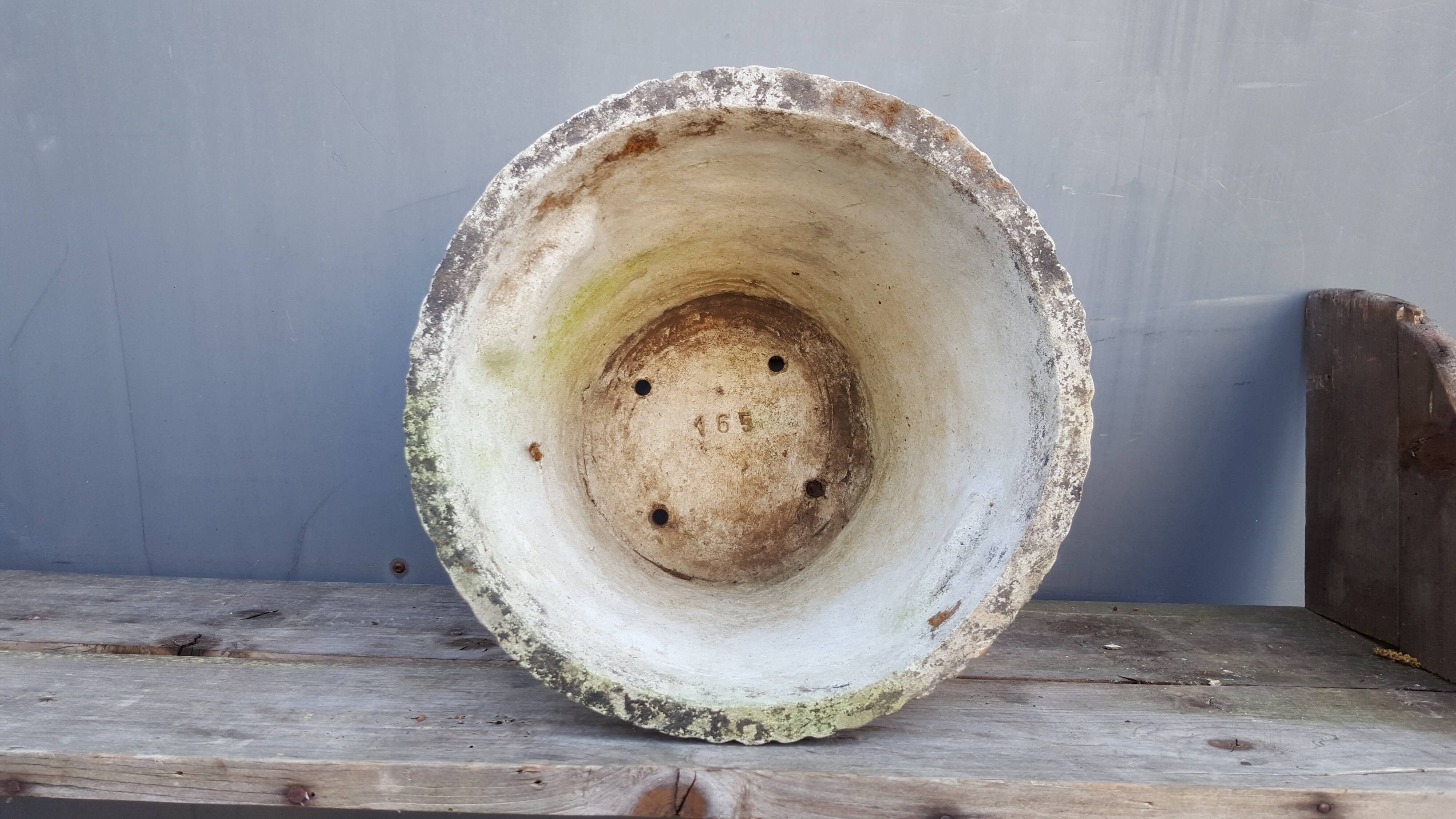 Flower pot Eternit 1950