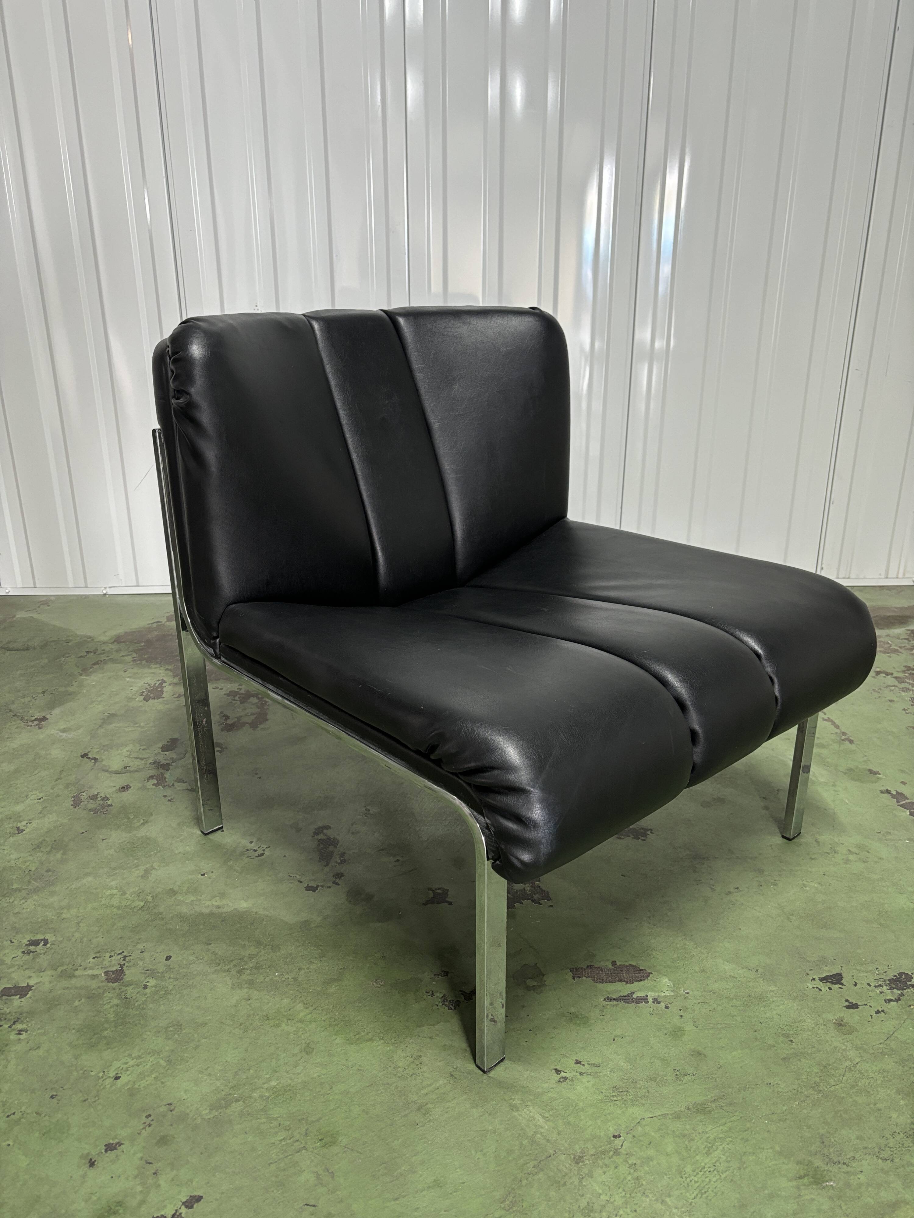 Leather Loungechair by Hans Eichenberger for Girsberger, 1960