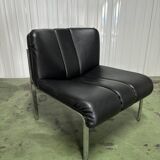 Leather Loungechair by Hans Eichenberger for Girsberger, 1960